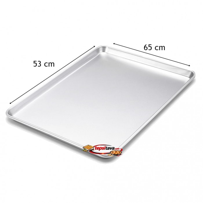 Düz Poğaça Tepsisi 53x65 cm